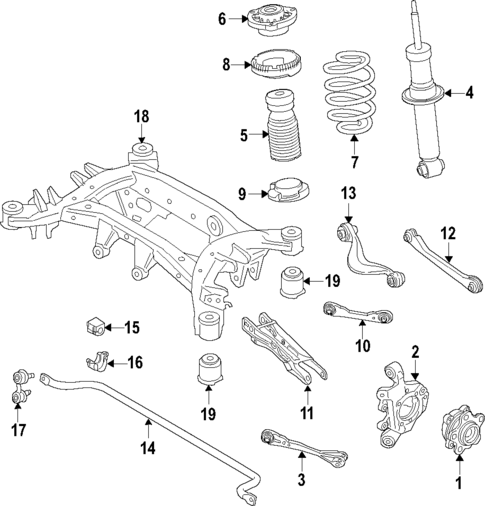 Rear Suspension for 2024 BMW 530i #2
