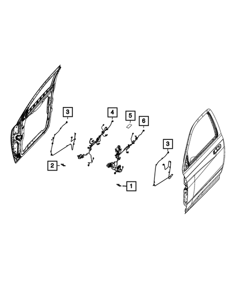 Wiring, Body and Accessories for 2021 Ram 2500 #16