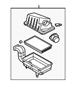 2M5Z9600AA - Engine: Air Filter And Housing Assembly for Ford: Focus Image