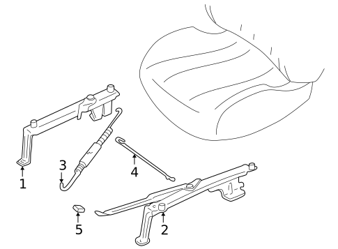 Tracks & Components for 2002 Pontiac Sunfire #1