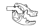 34341FL040VH - Steering: Column Cover for Subaru Image