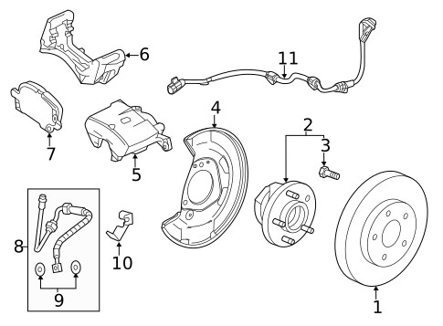 Hoses & Pipes for 2014 Cadillac ELR #1