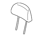 MN124449HD - : Headrest for Mitsubishi: Lancer Image