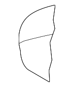 30615756 - Body: Seat Cushion for Volvo: S40, V50 Image