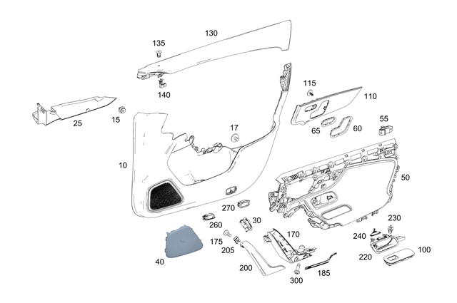 2179063701 - Front Doors: Projector for Mercedes-Benz Image