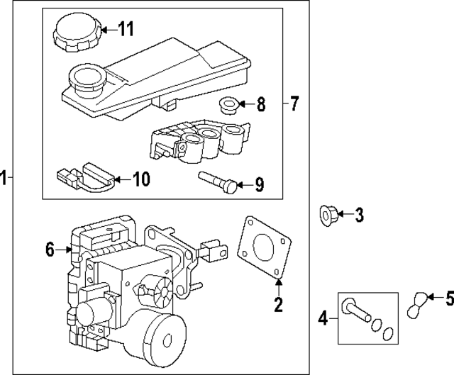 58500JI000 - : Brake Assembly for Hyundai Image