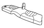 GJB5300BASDZ - Body: Seat Cushion for Jaguar Image