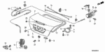 90851SAA003 - Body/Air Conditioning: PLUG, HOLE (8MM) for Honda Image