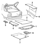 4267654 - : Floor Cover for Saab: 9000 Image
