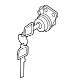 H06001ET0A - Body: Cylinder &amp; Keys for Nissan Image