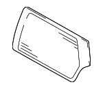 91176306 - Body: Lift Gate Glass for GM Image