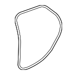 T4K12772 - : Door Weather-Strip for Jaguar: I-Pace Image