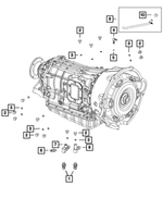68020019AB - AS69RC; 6-Speed; Automatic Transmission: Transmission Case Plug for Dodge: Ram 3500 | Ram: 3500 Image