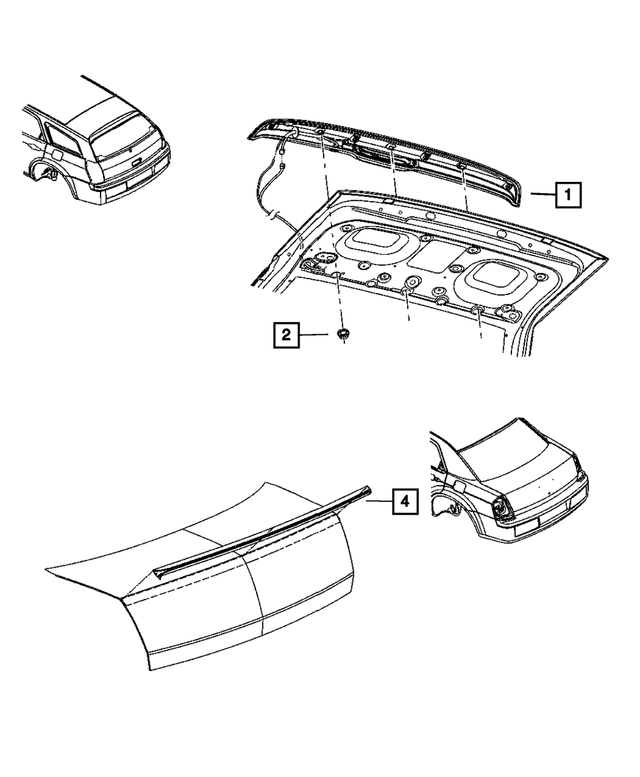 WZ11RXFAH - Exterior Ornamentation: Liftgate Spoiler for Mopar Image