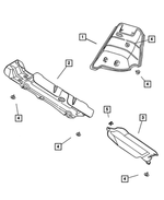 4682402AB - Exhaust: Heat Shield for Mopar Image