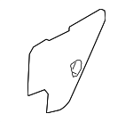 82860CB01A - Body: Water Shield for Nissan Image