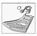 92403G2150 - : Backup Lamp Assembly for Hyundai Image