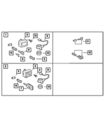 5135344AA - Wiper/Lock Cylinder and Keys: Remote Control Key Wsp Control Unit for Mopar Image