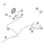 68394793AA - Brakes: Brake Tube for Mopar Image