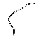 9009933075 - Body: Washer Hose for Scion: xA, xB | Toyota: Highlander, Land Cruiser, Prius, Prius AWD-e, Prius Prime Image