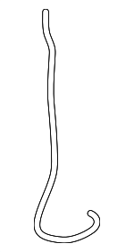 9009933080 - Body: Washer Hose for Scion: iQ, tC, xA, xB, xD | Toyota: 4Runner, C-HR, Camry, Corolla, Crown, Crown Signia, FJ Cruiser, GR Corolla, Highlander, Land Cruiser, Mirai, Prius, Prius AWD-e, Prius C, Prius Plug-In, Prius Prime, Prius V, RAV4, RAV4 Prime, Tacoma, Venza, Yaris Image