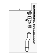 8531947170 - Body: Filler Tube for Toyota: Prius, Prius AWD-e Image