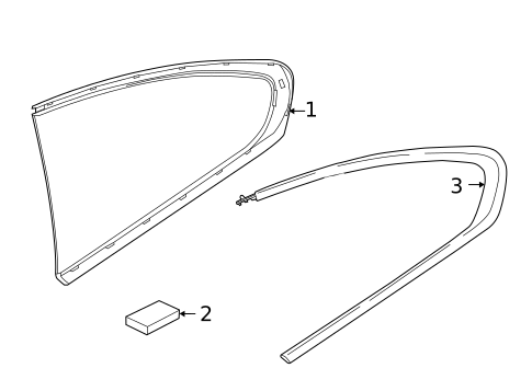 Glass & Hardware for 2023 BMW M440i #0