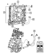 5278200AC - Cooling: Radiator Isolator for Mopar Image image