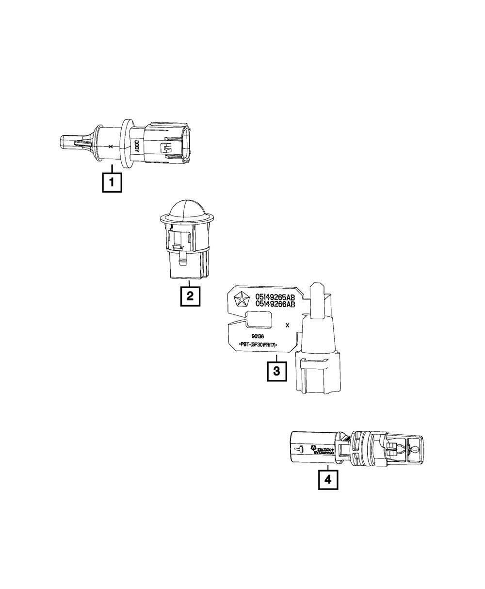 Sun Sensor - Mopar (68230113ab)