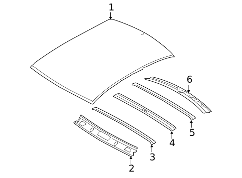 Roof & Components for 2009 Kia Optima #0