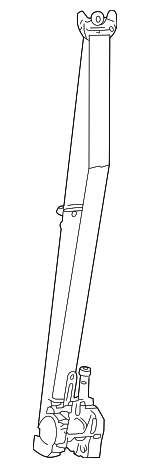 7321048540C0 - : Lap &amp; Shoulder Belt for Lexus: RX350, RX450h+ Image