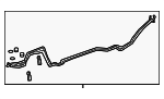 1535064 - HVAC: ACDelcoâ„¢ Rear AC Tube for GM Image