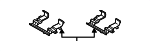 58144GI600 - Brakes: Brake Pads Slide for Hyundai Image