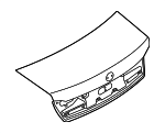 41009466967 - Body: Trunk Lid for BMW: 740i, 750e xDrive, 760i xDrive, i7 Image
