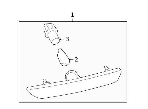 Bulbs - Chassis for 2013 Ford Mustang #3