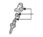 492108J000 - Steering: Pinion Assembly for Nissan Image