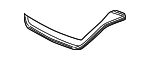 74865TE0A01 - Body: Weatherstrip for Honda: Accord Image