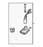 17040S3MA00 - Fuel System: Fuel Pump for Acura Image