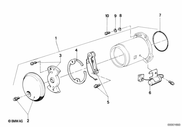 12111243848 - Engine Electrical System: O-Ring -  for BMW-Motorrad Image