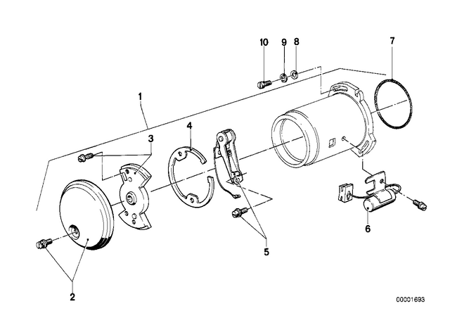 12111243848 - Engine Electrical System: O-Ring -  for BMW-Motorrad Image
