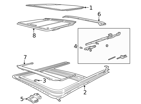 Sunroof for 2001 Ford Explorer Sport Trac #0