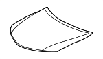 5330106150 - Body: Hood for Toyota: Camry Image