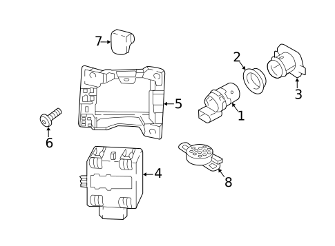 Electrical Components for 2019 Audi A5 Quattro #3
