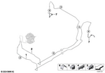 34326871117 - Brakes: Wire Clip, Dual for BMW Image