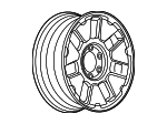 9598475 - Suspension: Wheel, Alloy for Hummer: H3 Image