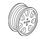 42700S5AA91 - Suspension: Wheel, Alloy for Honda: Civic Image