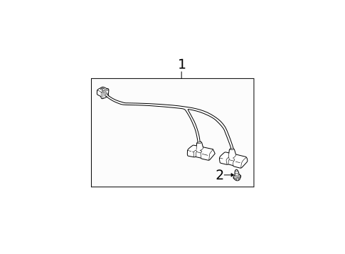 License Lamps for 2007 Hyundai Tiburon #0