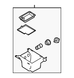 AG1Z5406010BA - Body: Compartment for Ford: Taurus Image