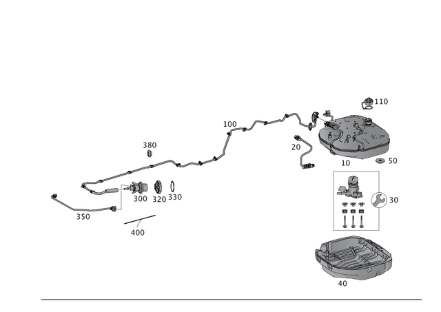 4901413 - Fuel System: Injection Nozzle for Mercedes-Benz Image image