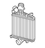 4M0145803BP - Cooling System: Inter-cooler for Audi Image
